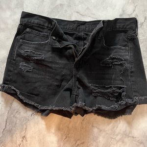 Black American Eagle shorts